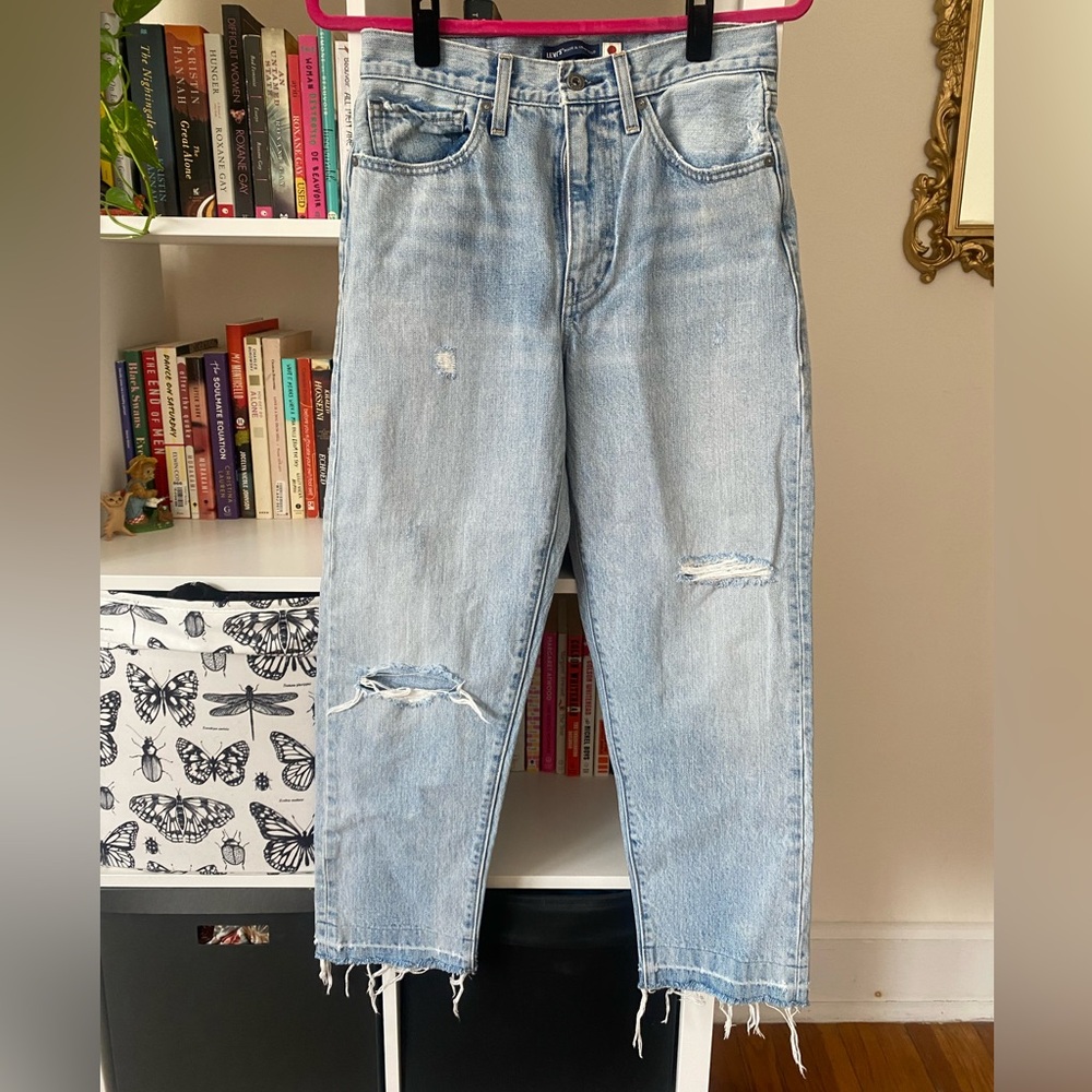 Levi’s Made and Crafted Raw Edge Hem Jeans